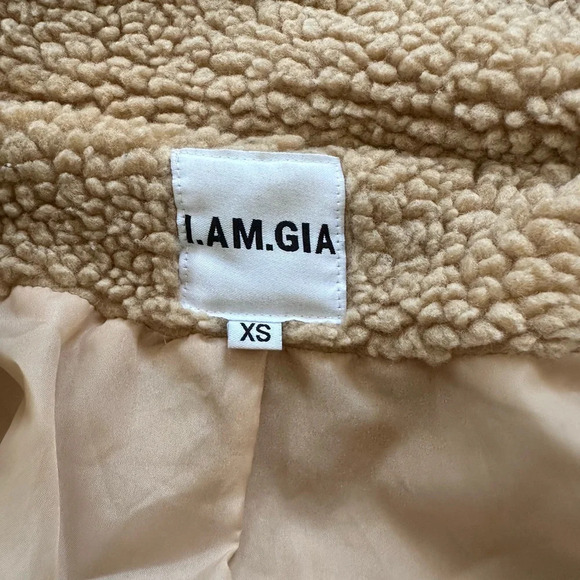 I.AM.GIA Women's Size Extra Small Teddy Pixie jacket - Picture 8 of 9